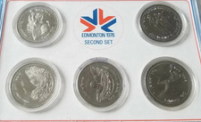 1978 Edmonton XI Commonwealth Games Uncirculated Set of Tokens - Second Set