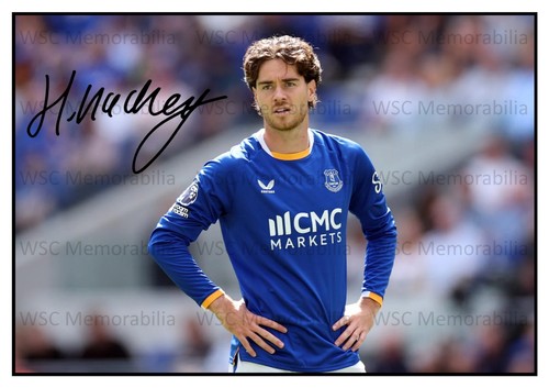 12916. Hayden Hackney Signed Pictures A4 Prints Everton Middlesbrough Scunthorpe