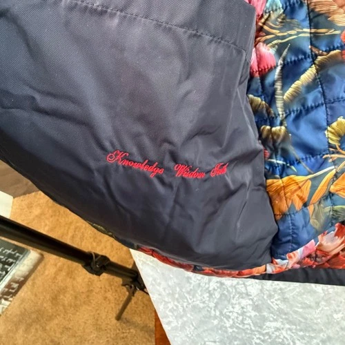 Robert Graham Men's Navy XL Full Zip Jacket Bold Floral Coat RGF24R39 MSRP: $275 image 14