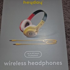 heyday Wireless Headphones Bluetooth 5.4 Multicolor Up to 40 Hours Playback AUX