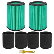 2Pack VF6000 5-Layer Filter Fits Ridgid Shop Vac 5-20 Gal Wet Dry Vacuums
