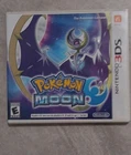 Pokémon Moon Nintendo 3DS Game Manual Multiplayer Online Case Insert 2016