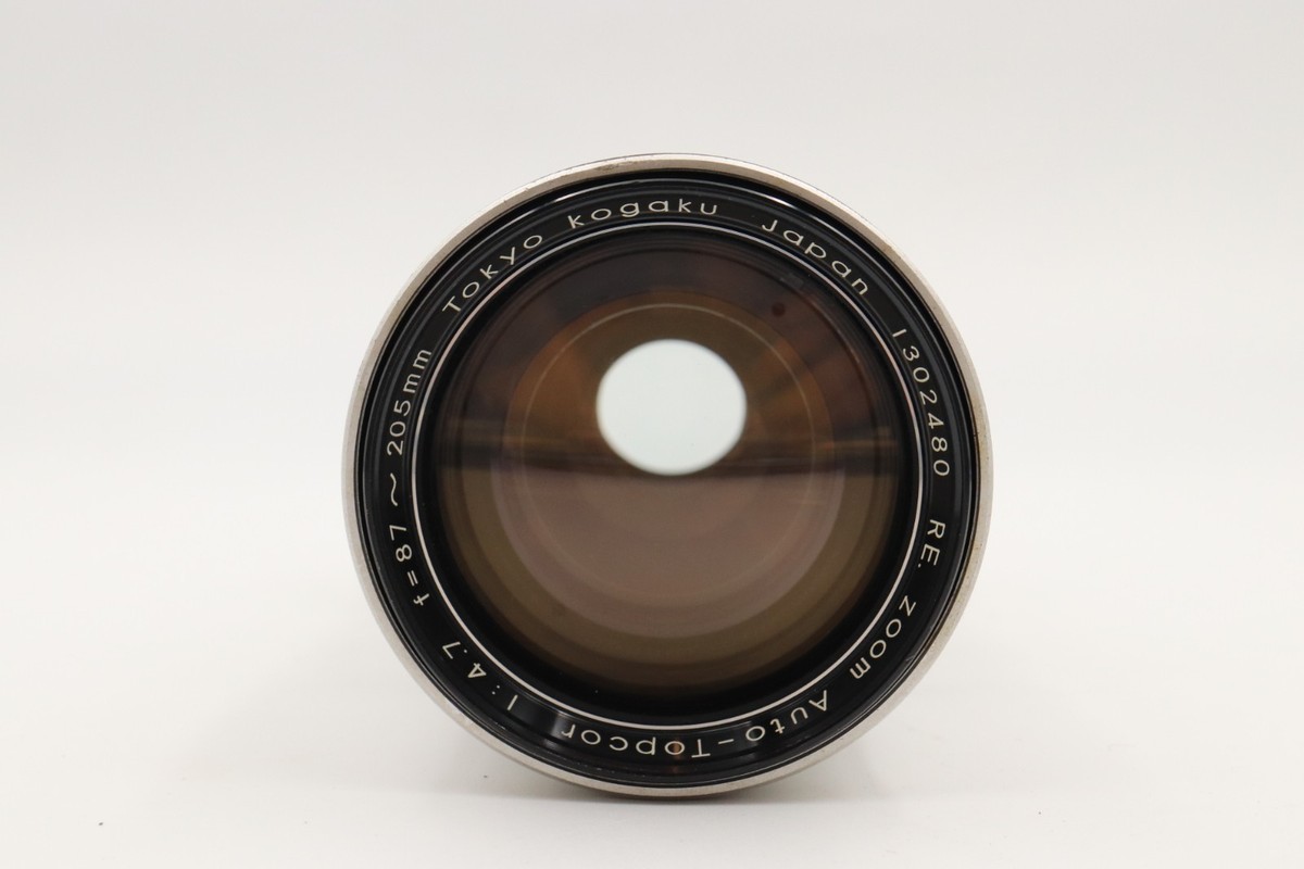 Rare! Tokyo Kogaku RE Auto Topcor 87-205mm f/4.7 Zoom Lens Exakta