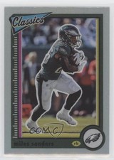 2022 Panini Classics Premium Edition Silver Miles Sanders #81 2qw