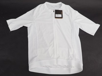 New! Sugoi Men's RS Ultimate Short Sleeve Cycling Jersey Size Medium White / Sil