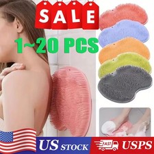 Shower Foot Back Scrubber Massage Pad Body Bath Soft Brush Mat Cleaning Bath USA