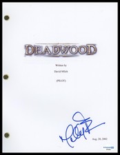 Molly Parker "Deadwood" AUTOGRAPH Signed 'Alma Garret' Pilot Episode Script ACOA