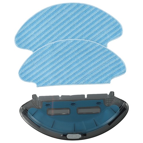 Water Tank Mop Cloth Set For Medion MD 19601 Robotic Vacuum Cleaner Replacement - Zdjęcie 3 z 16