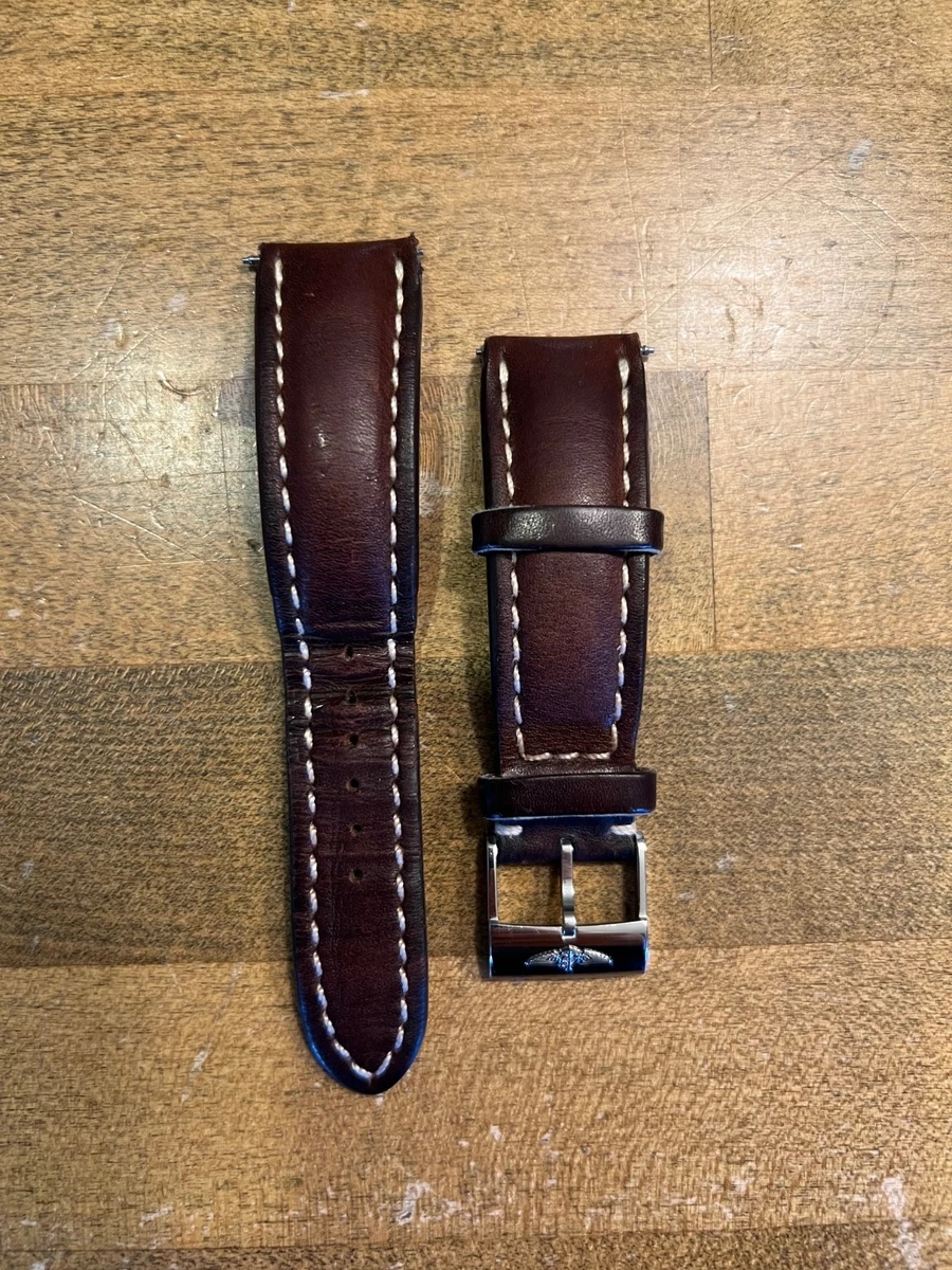 Preços baixos em Largura de Banda Breitling Marrom 22 mm Pulseiras