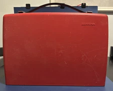 Bernina Sewing Machine Red Hard Plastic Carrying Storage Case CASE ONLY