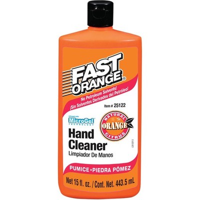 PERMATEX Fast Orange Pumice Citrus Hand Cleaner, 15 Oz. 25122 Pack of 12