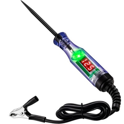 Tester Per Circuiti Auto SPECILITE 3-24V Con Display LED - Voltmetro, Polarità, Sonda In Acciaio, IP66 - 3