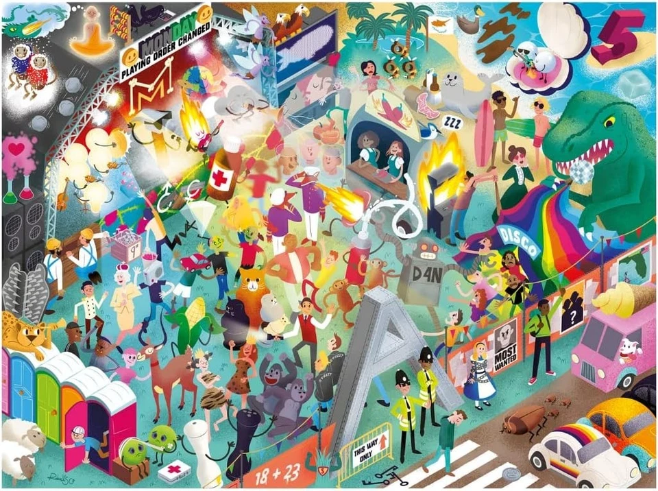 Big Potato Day at The Festival 1000-pc Jigsaw Puzzle - Brand New - Image 2 of 4