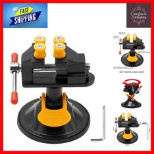 Universal Mini Vise with 360 Rotation Suction Base for Model and Jewelry Making