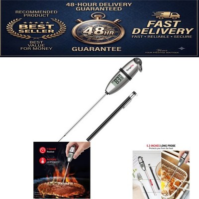 TempPro TP02S Digital Food Thermometer for Cooking and Baking