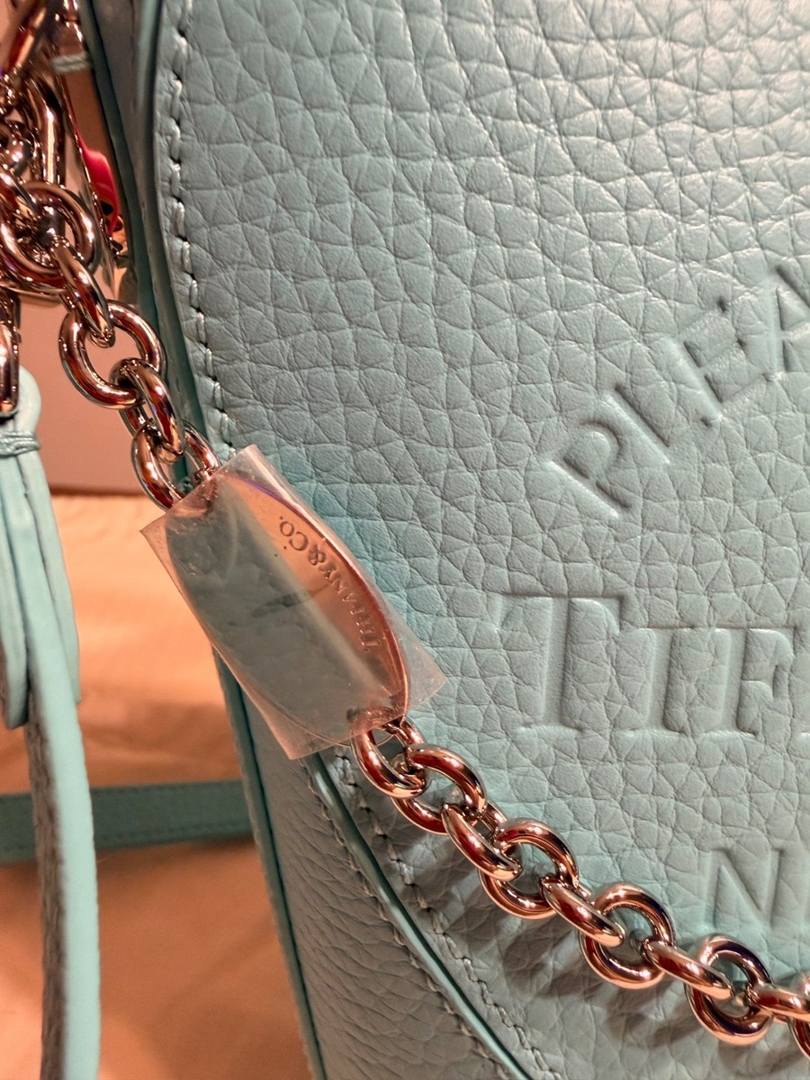 【極美品】トッズ チェーンハンドバッグ ティファニーブルー アクセサリーポーチ Brand new Tiffany & Co. Return to Tiffany blue heart-shaped bucket