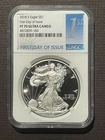 2018-S $1 SILVER AMERICAN EAGLE NGC PF70 First Day of Issue : 08100