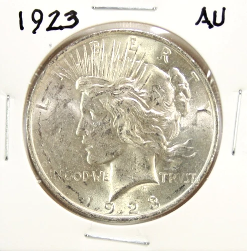 1923 Peace Dollar AU #GA-2