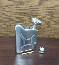 Kit Bote Acero Inoxidable + Embudo para Estufa PT-1 Clon Optimus 8R Hunter