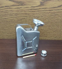 Kit  Stainless steel canister + Funnel  for Stove PT- 1 Clone Optimus 8R Hunter