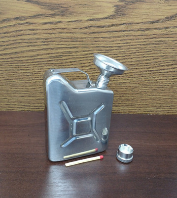 Kit  Stainless steel canister + Funnel  for Stove PT- 1 Clone Optimus 8R Hunter