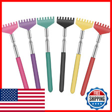 YIMICOO 6-Pack Extendable Back Scratcher Portable Telescoping Metal