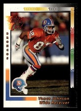 Vance Johnson 1992 Wild Card #112 Denver Broncos FOOTBALL *079