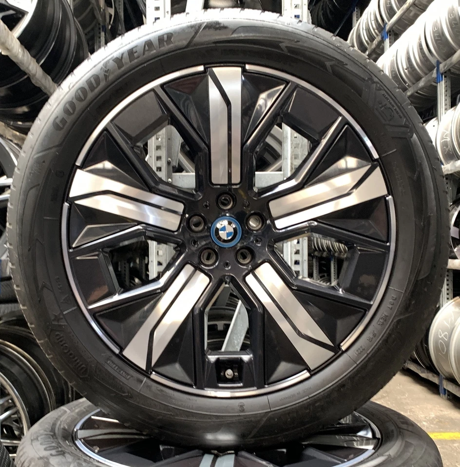 4 Orig BMW Winterräder Styling 1012 Aero 255/50 R21 109H iX i20 5A41F90 3307 - Bild 2 von 3
