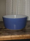 Vintage Pyrex Blue and White Mixing Bowl 7½"
