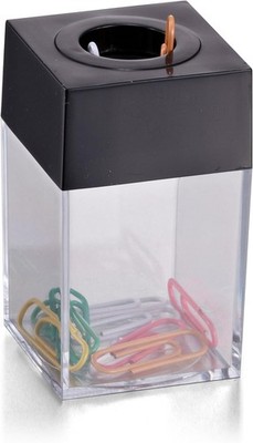 Multicolour Magnetic Paper Clip Dispenser Holder Paperclip Dispenser for Offi...