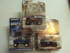 1:64 GreenLight *ORIGINAL BIGFOOT MONSTER TRUCK* 1974 Ford F250, PLUS 2
