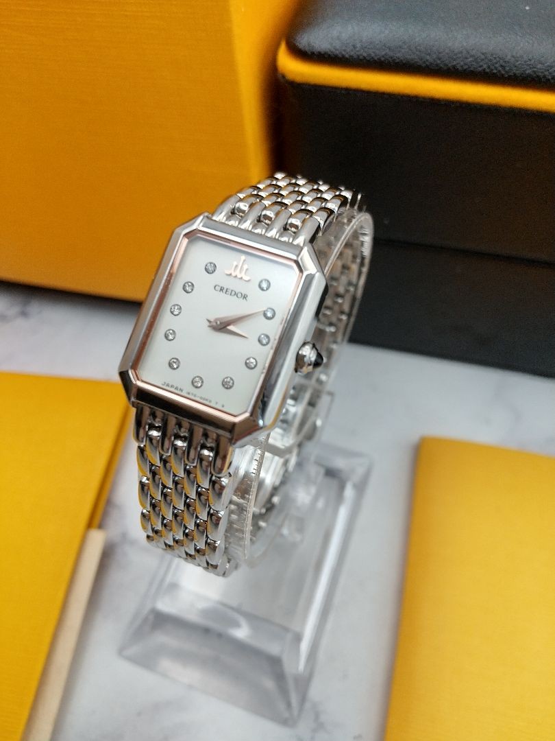 Seiko Credor Gste883 Analog Quartz Women Signo, Beautiful