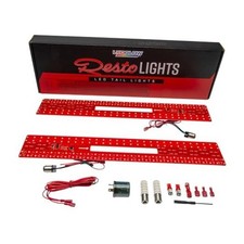 RestoLights Red LED Sequential Tail Light Kit Fits 83-87 Buick Regal Grand