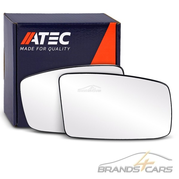 Atec 2X Spiegelglas Beheizt Li+Re SET FÜR Nissan NV400 Opel Movano B Renault-image