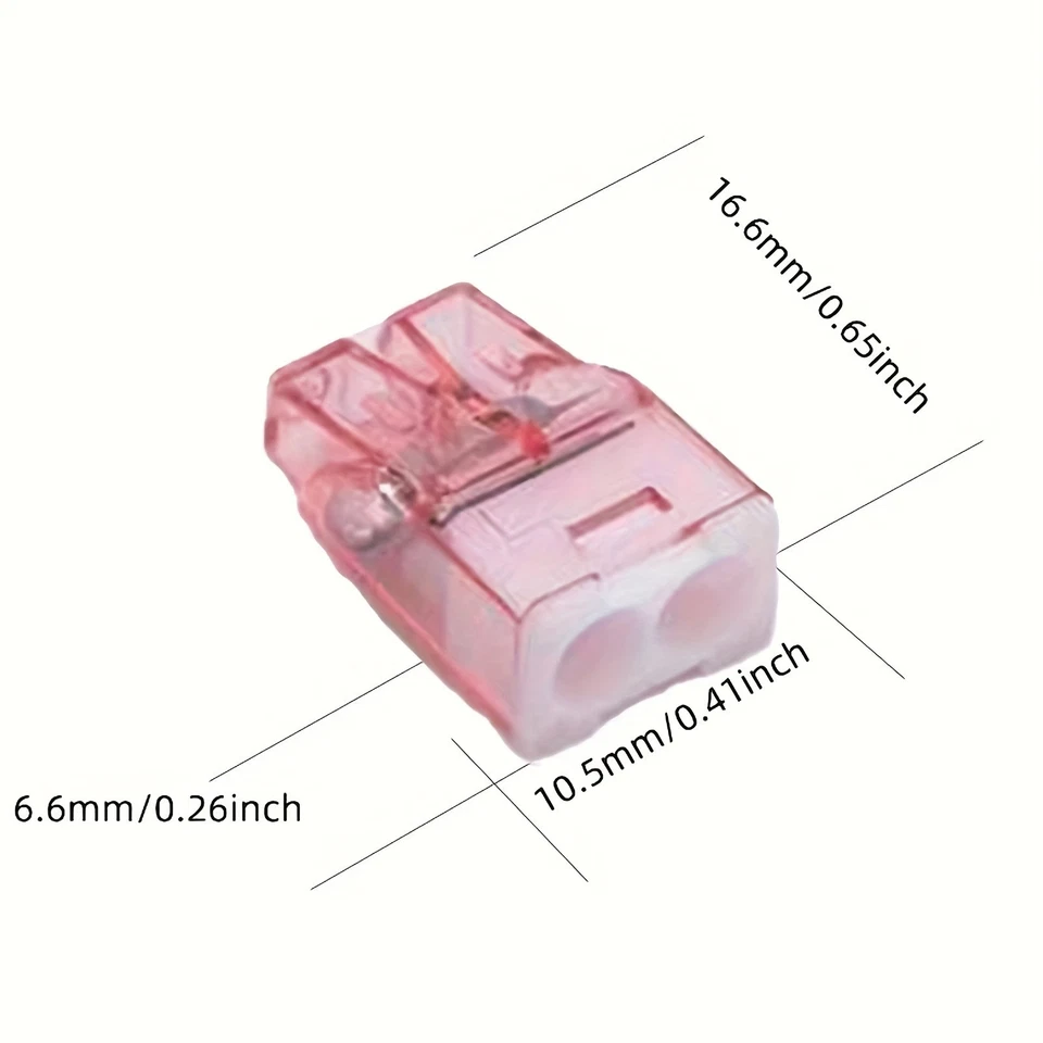 Electrical Wire Connector Set - Multi-Port Quick Terminal Blocks for Wiring - Image 2 of 4