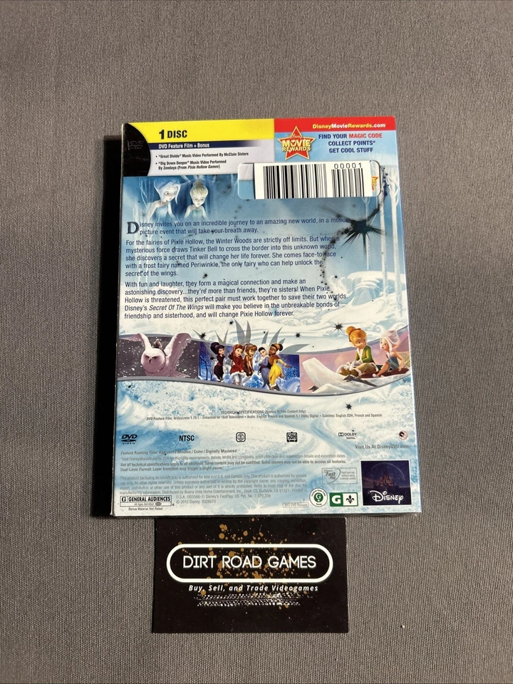 Secret of the Wings (DVD, 2012, Widescreen) Disney Brand New Sealed - Image 3 of 4