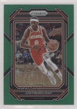 2022-23 Panini Prizm Green Prizm Justin Holiday #151 0b3