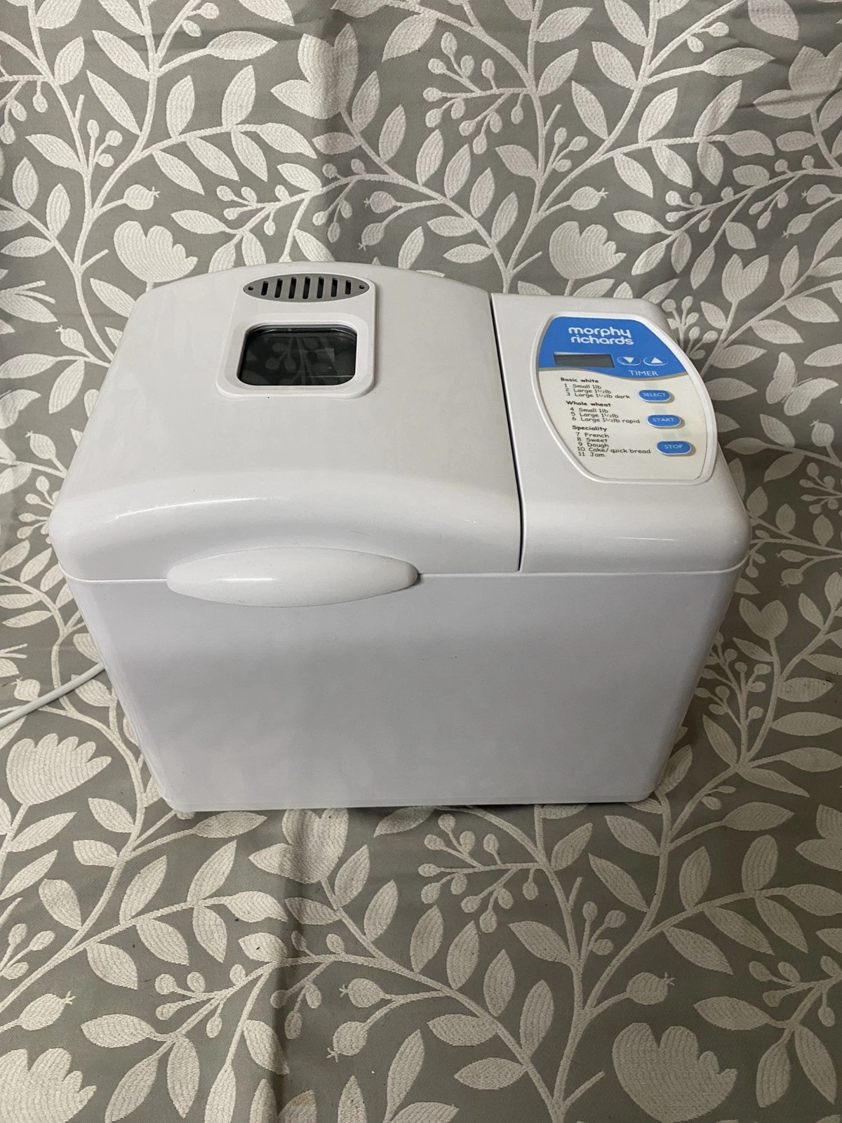 Used Morphy Richards Bread Maker 48220 White 500W