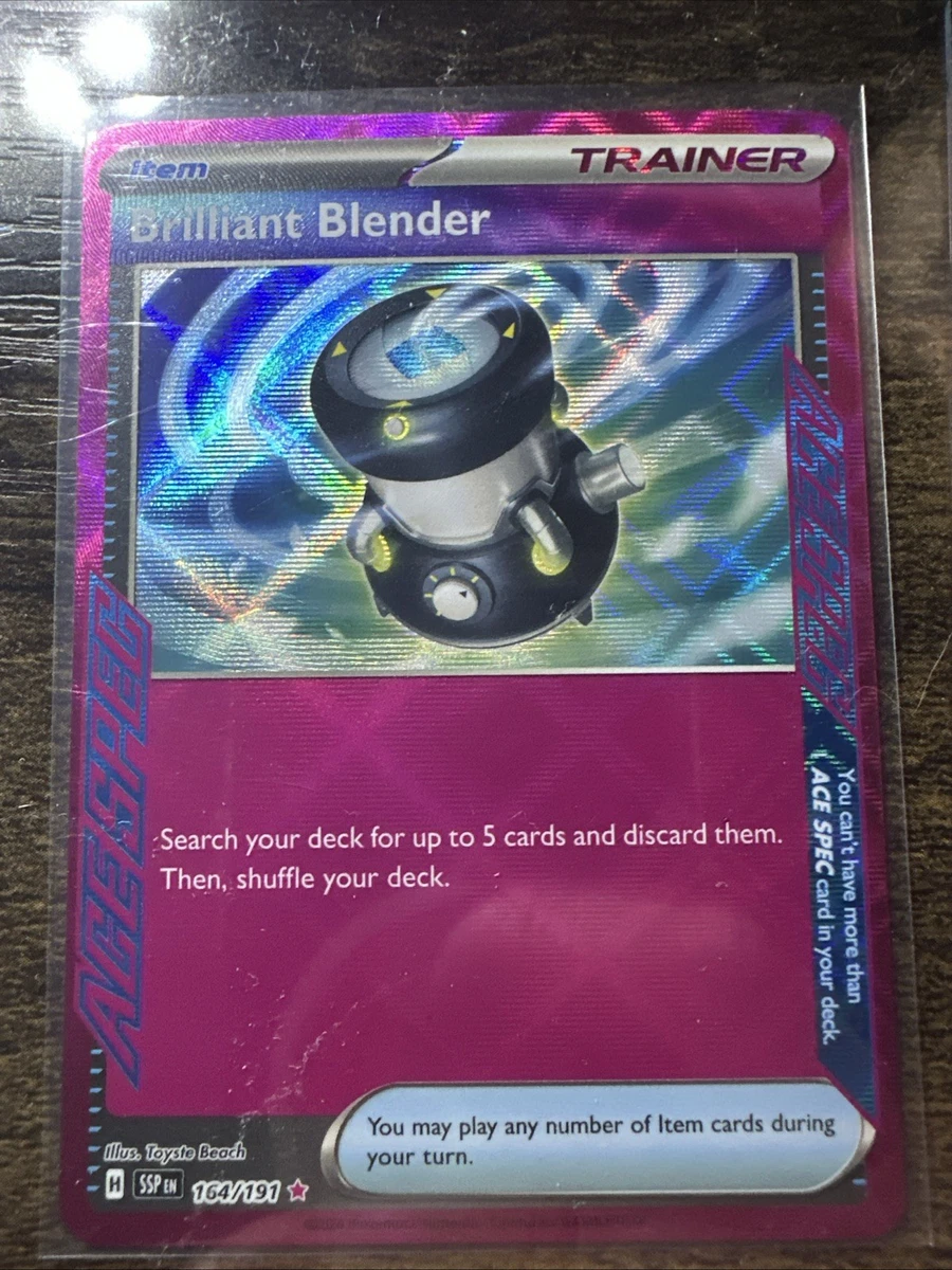brilliant blender pokemon card Brilliant Blender Pokémon TCG Cards for sale