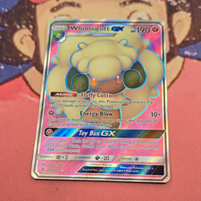 Whimsicott GX Sm-Unbroken Bonds 206/214 Ultra Rare Full Art Holo 190 HP EN on eBay