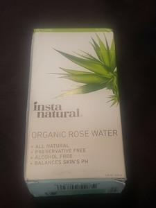 instanatural organic rose water