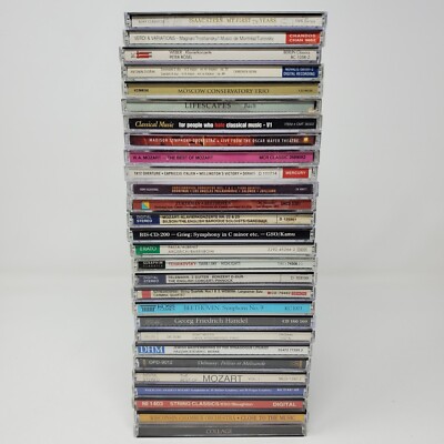 Classical Music Lot of 26+ CDs - Bach, Strings, Piano, Classics, and Much More