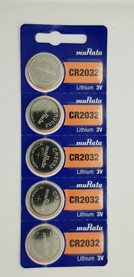 20 bis 200 muRata MHD2030/2031 CR2016 CR2025 CR2032 Blister Knopfzelle Batterie
