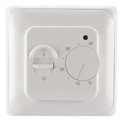 Baomain Home Nonprogrammable Thermostats, Radiant Floor Heating Temperature M...