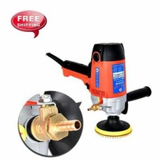 220V Electric Stone Hand Wet Polisher Grinder Variable Speed Water Mill 5000RPM