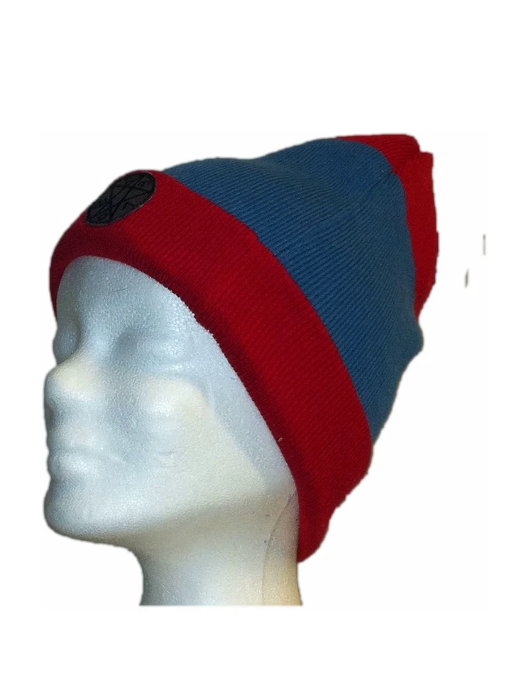 Globe Beanie Mütze Mendoza blau rot neu