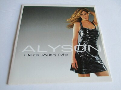 ALYSON Here with Me CD Maxi-Single 11 Tracks 2008 Digipak NEW