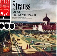 Johann Strauss Jr. Music From Vienna II CD, Point Classics, 1994