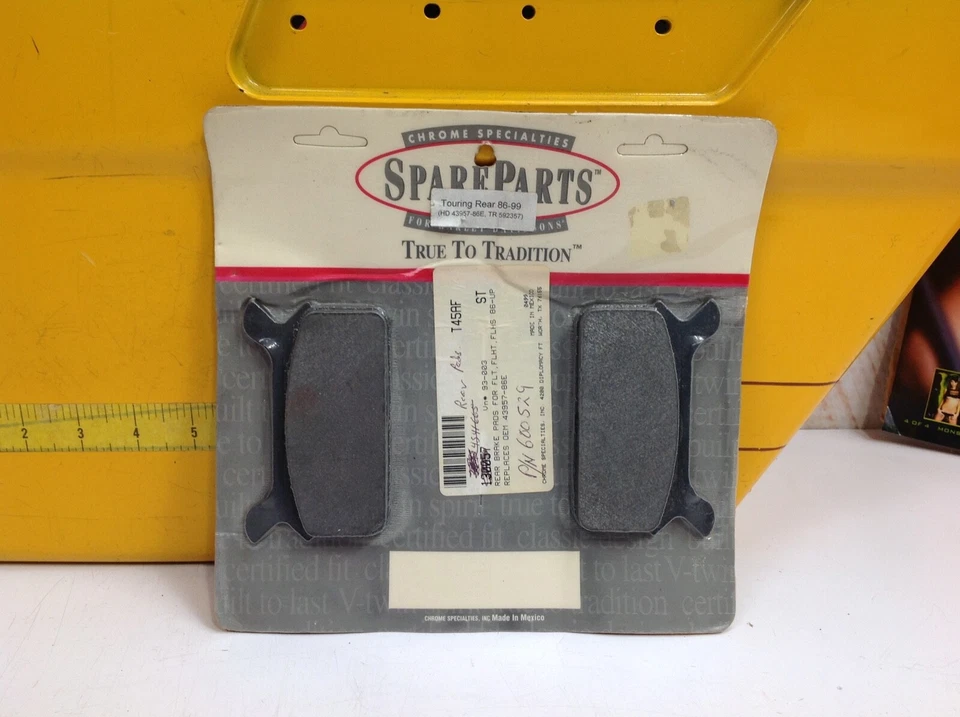 86-99 Harley Davidson Touring Rear Brake Pad Set FLT/FLHT/FLHS - Image 3 of 4