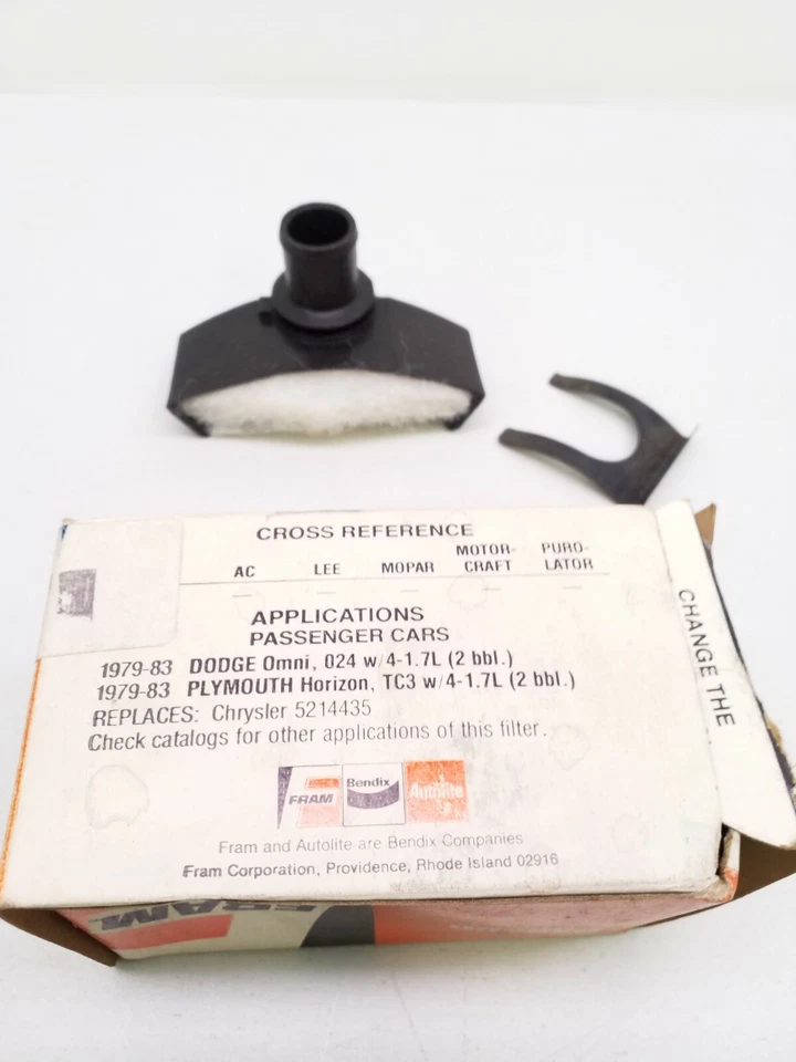 Filtro de cuadro CA3706 1979-83 Dodge Omni-Plymouth Horizon Foto 2 de 2